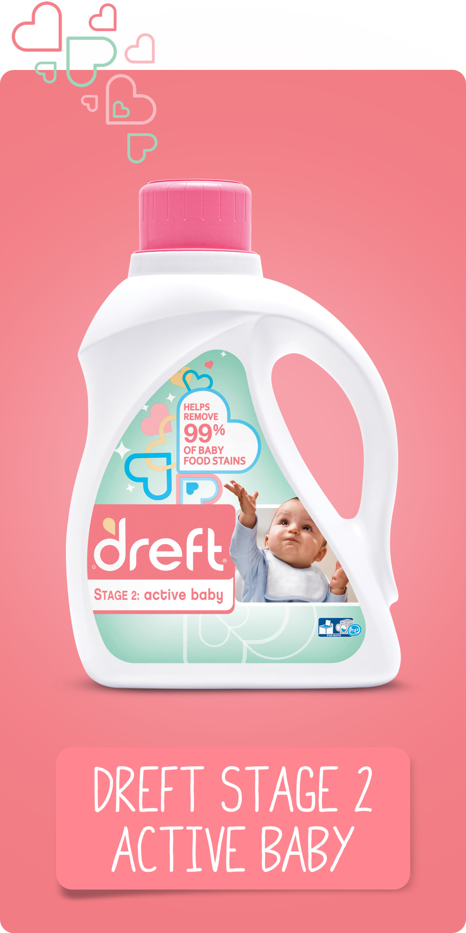 Dreft Blissfuls, Baby Fresh, 14.8 oz InWash Scent Booster Beads