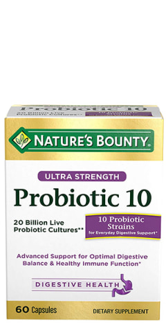 Probiotics Pills Ultra Strength, Supports Digestive and Intestinal Health