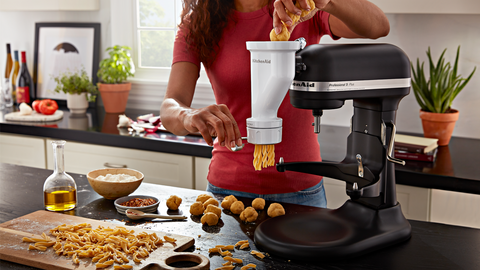 KitchenAid KSMPEXTA Gourmet Pasta Press Attachment with 6