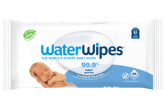 WaterWipes Plastic-Free Textured Clean, Toddler & Baby Wipes, 99.9% Water  Based Wipes, Unscented & Hypoallergenic for Sensitive Skin, 240 Count (4