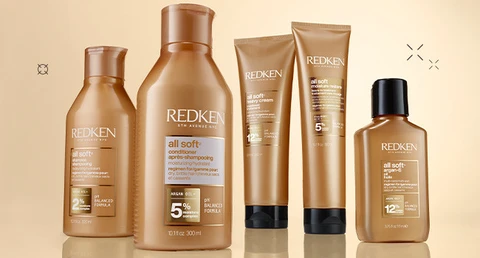 Replenish Dry Hair With Redken All Soft Haircare