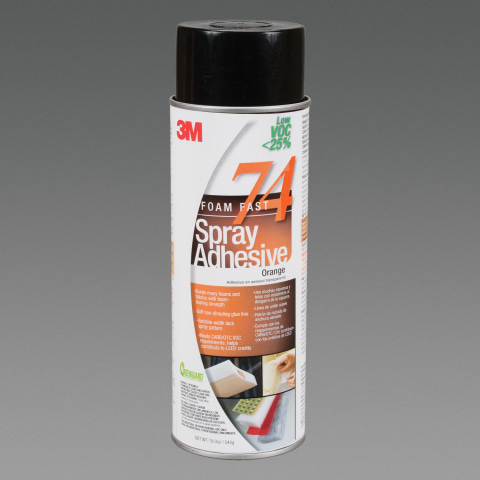 3M - Spray Adhesive: 24 oz Aerosol Can, Orange - 33010117 - MSC Industrial  Supply