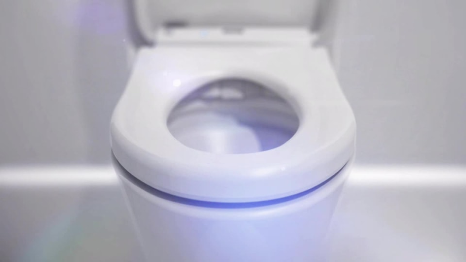 thumbnail video image 4 of TOTO WASHLET+ S500e Elongated Bidet Toilet Seat with ewater+ and Classic Lid, Cotton White, 4 of 8