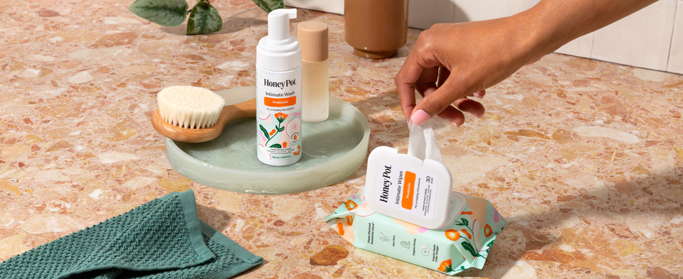 Lifestyle image of Prebiotic Wash &amp; Wipe