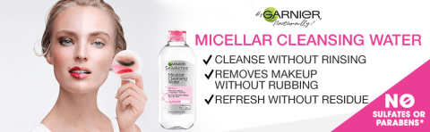 garnier micellar water waterproof