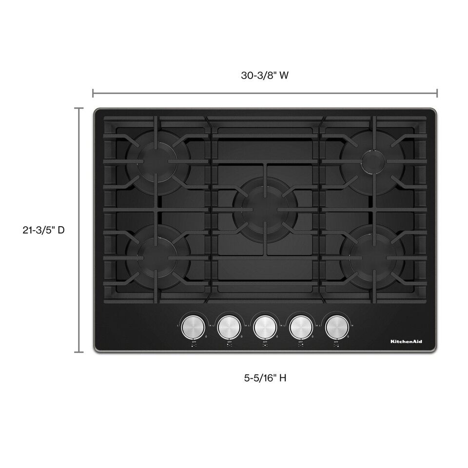 Kitchenaid gas cooktop best sale