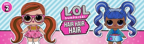 L.O.L. Surprise Hair Dolls with Real Fashion Style Series 2 Walmart