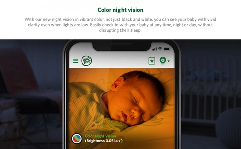 Leapfrog LF2911 Scout 1080p Full HD WiFi Remote Access Baby Monitor - View #2