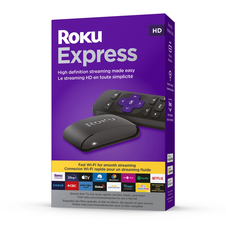 Roku Express Streaming Media Player (3960CA) Visions Electronics