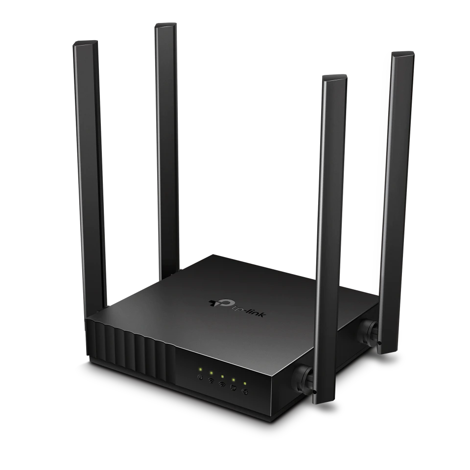 TP-LINK Archer C54 AC1200 Dual-Band MU-MIMO Wi-Fi 5 Router, Black 