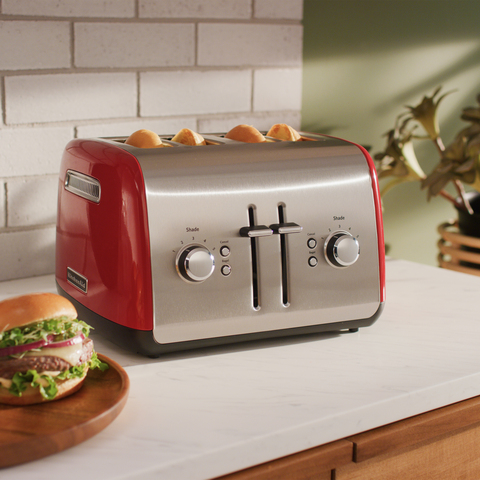 KitchenAid Extra Wide 4-Slice Digital Toaster 