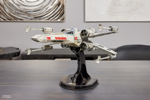 4D Build, Star Wars T-65 X-Wing Starfighter 3D Model Kit