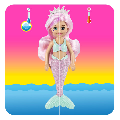 Barbie Chelsea Color Reveal Mermaid Doll