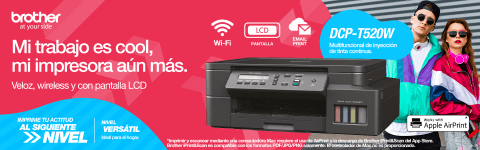 Brother DCP-T520W COLOR Copiadora-Impresora-Escaner-WiFi – Tecno Todo