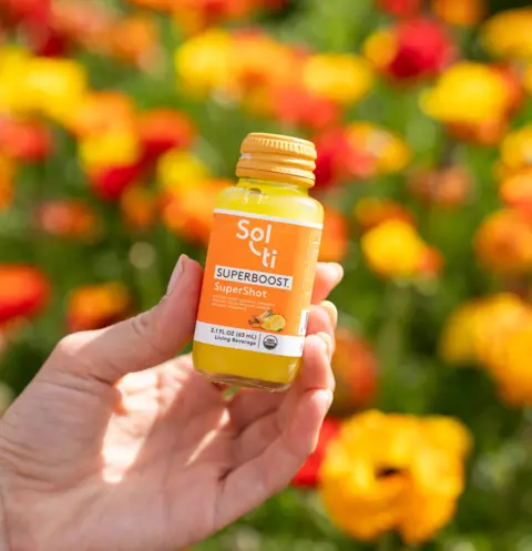 SOL TI Ginger SuperShot 2.1 fl oz Wellness Boost with Ginger and