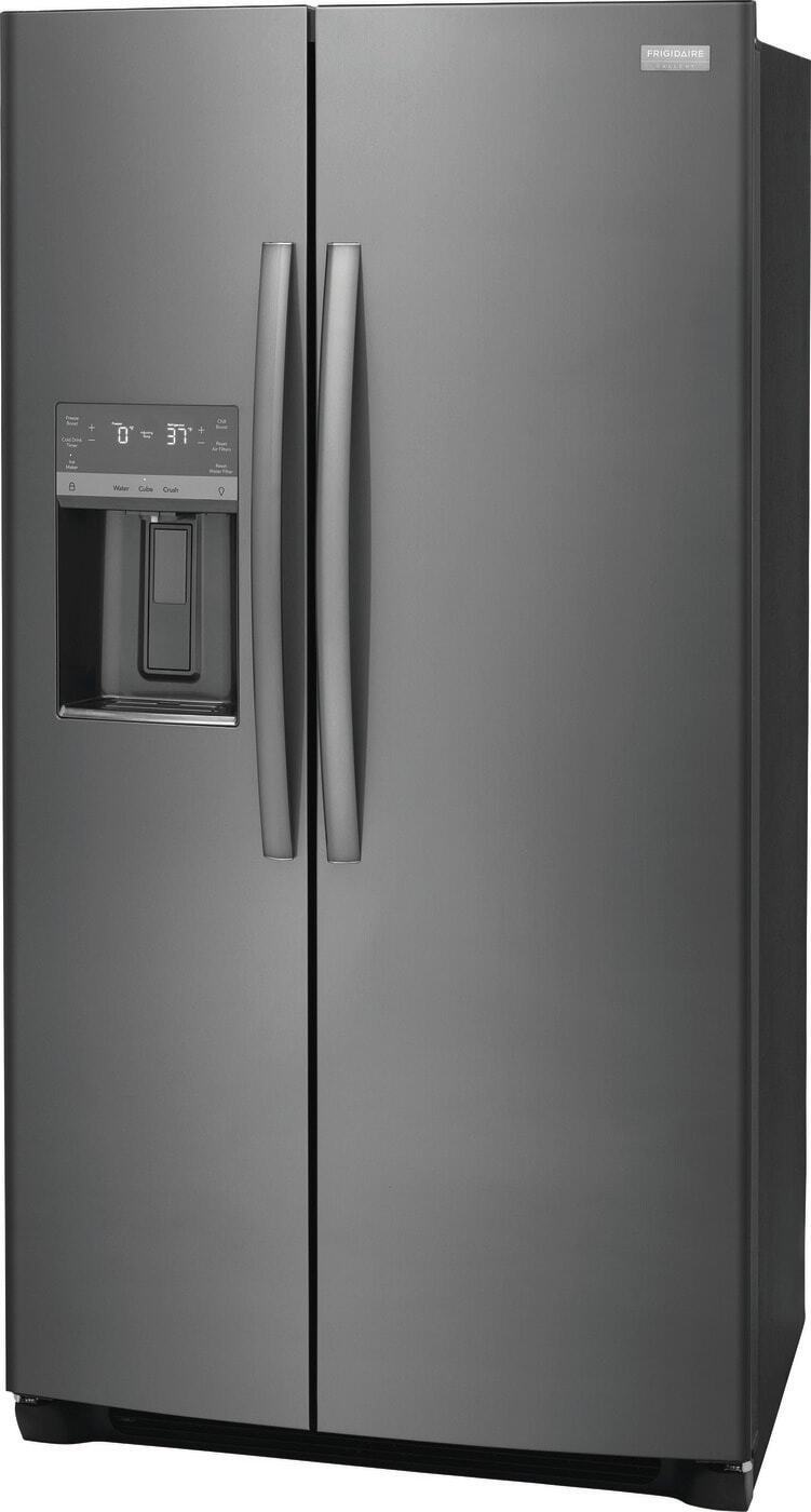 Frigidaire Gallery® 25.6 Cu. Ft. Black Stainless Steel Side-by