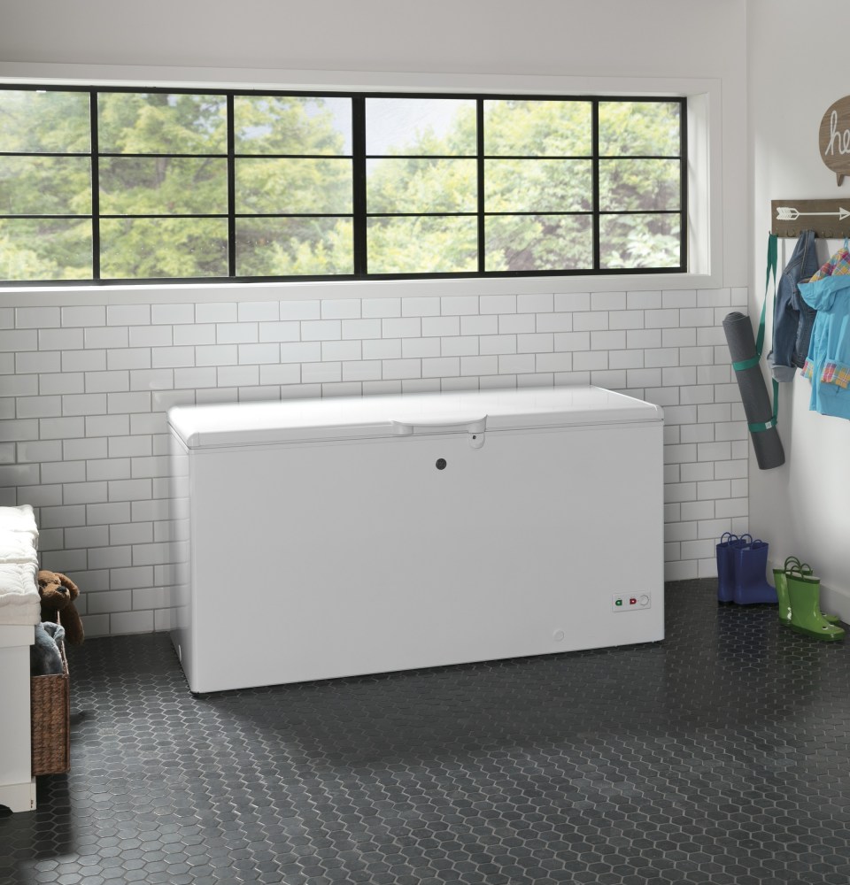 GE Appliances 15.7 Cu. Ft. Chest Freezer in White