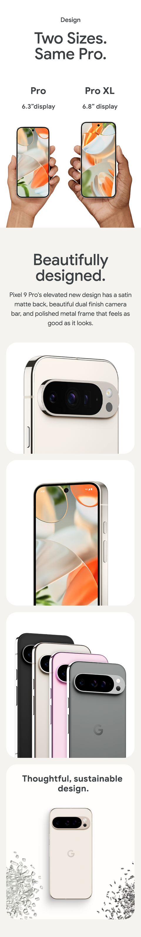 Google Pixel 9 Pro 256GB (Unlocked) Hazel GA05955-US - Best Buy