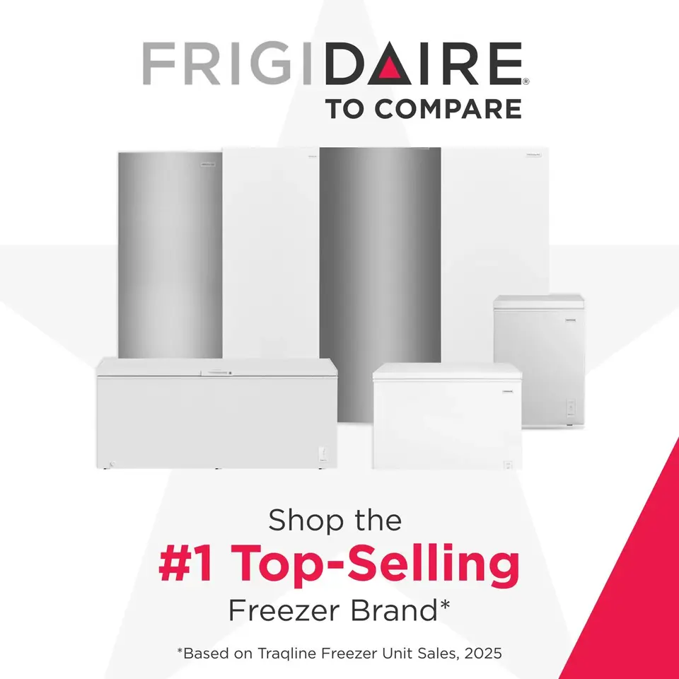 Frigidaire® 7 Cu. Ft. White Garage Ready Upright Freezer | Famous