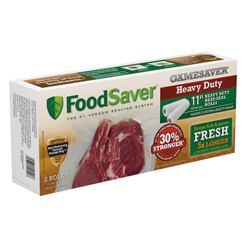 FoodSaver Seal a Meal Vacuum Storage Bags 11 Inch x 9 Ft Pack of 2