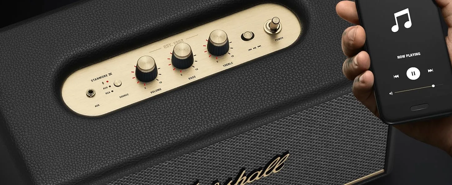 Marshall Stanmore III Bluetooth Home Speaker with Bass / Treble
