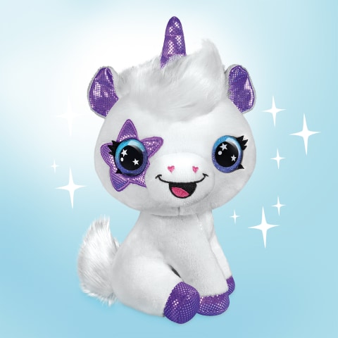 Canal Toys Personalize Airbrush Plush Large Kitty! Decorate, wash, Repeat!  Customize Your own Spray Art Plush with Markers, Battery Powered Airbrush