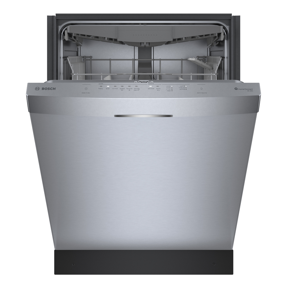 Bosch 300 Series Smart Dishwasher with PureDry and Third Rack