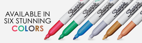 Marvy Color In Markers- Fine Tip- Bold Set of 4 (4400F-4E)