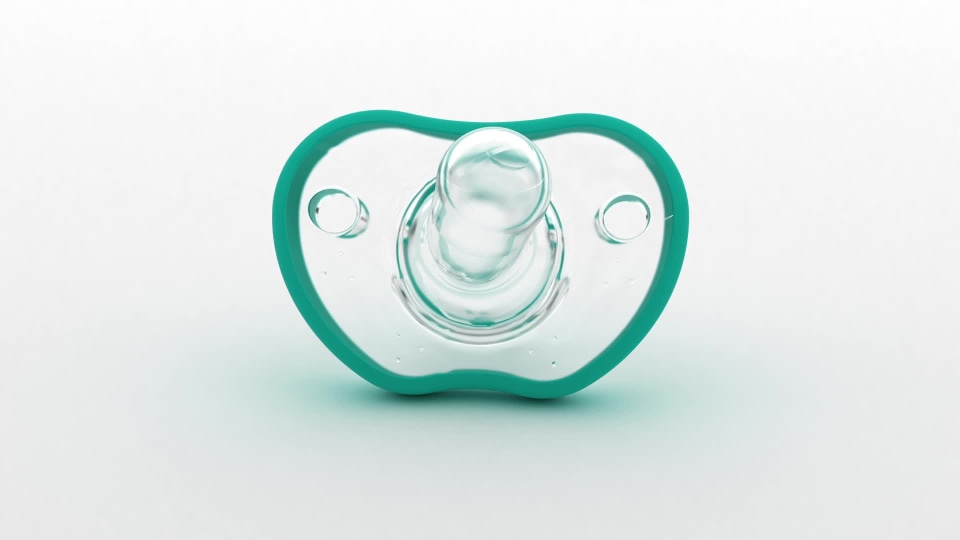 Nanobebe Baby Bottle Starter Set with Warmer & Pacifiers, Teal