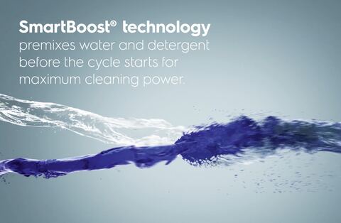 The most effective stain-removing washer with SmartBoost&#174;