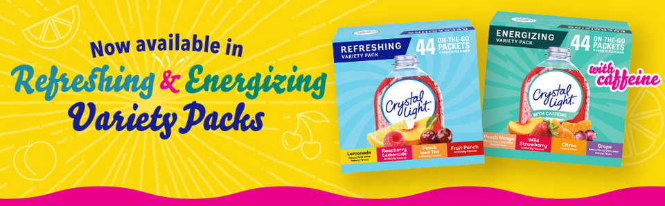 Crystal Light Lemonade - 16 count, 8.6 oz pouch