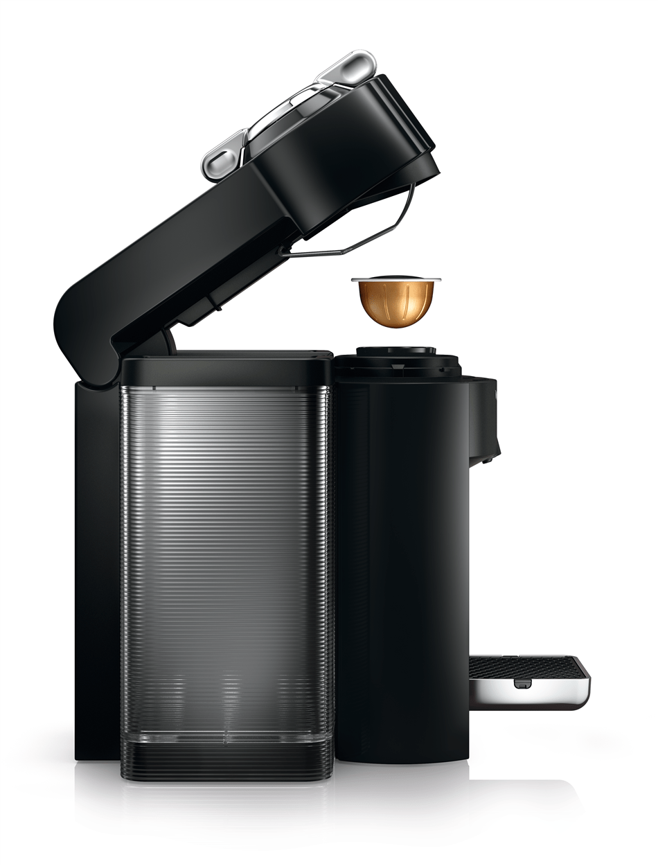 Nespresso Vertuo Coffee and Espresso Machine by De'Longhi with Milk  Frother, 236.59 Milliliters, Piano Black