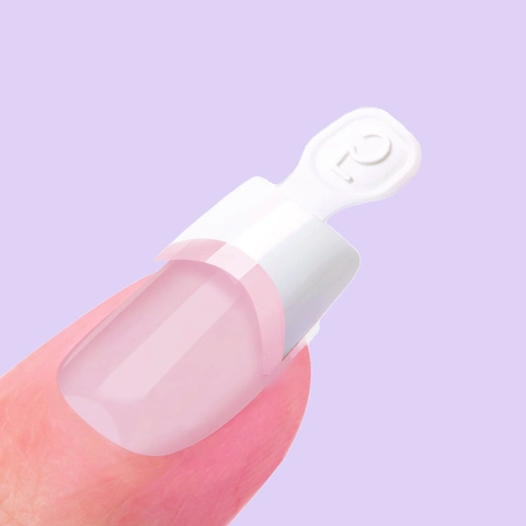 Professional French and natural acrylic nail tips