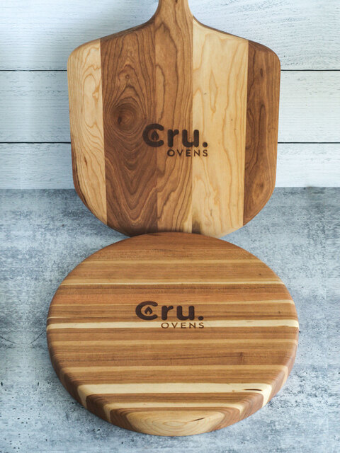 Beautiful Cherry Wood Peel and Cutting Board