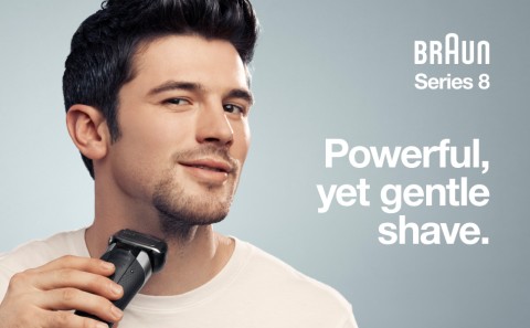 Braun Series 8 8457CC Electric Shaver for Men with Beard Trimmer, Cleaning  & Charging Center, Sliver 