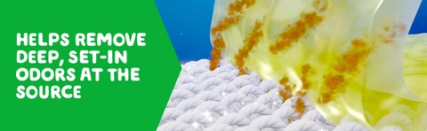 Helps remove deep, set-in odors at the source