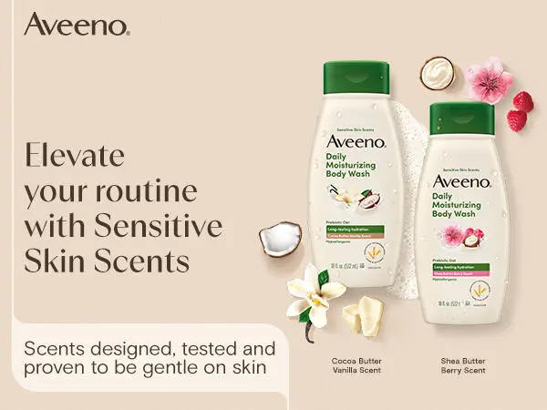 Elevate your skin care routine with sensitive skin scents including cocoa butter vanilla scent