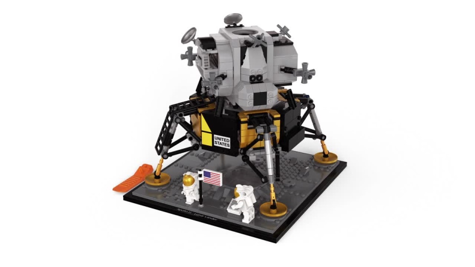 LEGO Creator Expert NASA Apollo 11 Lunar Lander 10266 Building Kit