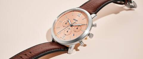 Exchange The Leather Fossil Fs5763 & Leather | Jewelry Chronograph | Neutra | Shop Watch Watches Band