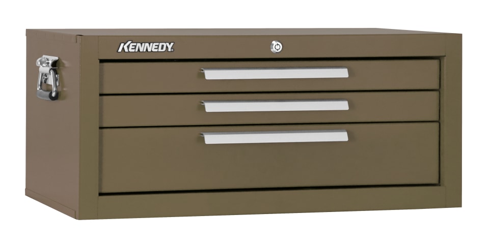 Kennedy - Tool Chest: 3 Drawers, 12-1/8 Kennedy - Tool Chest: 3 Drawers, 12-1/8
