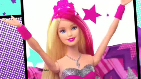 thumbnail video image 2 of Barbie Princess Power Super Sparkle Doll, 2 of 18