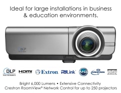 Optoma X600 DLP-Projektor XGA, Kontrast 10000:1, 1024 x 768 Pixel, 6000 ANSI Lumen, 2x HDMI, RJ-45 