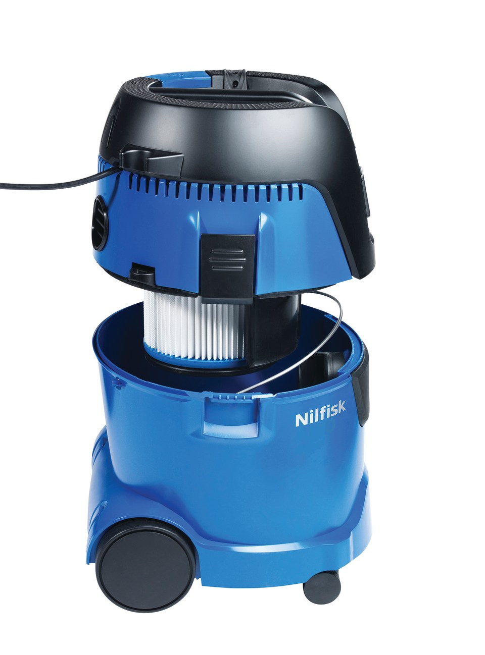 Nilfisk Wet Vacuum, 1-5/8 HP Peak HP, 9 gal. Cap. 55100270