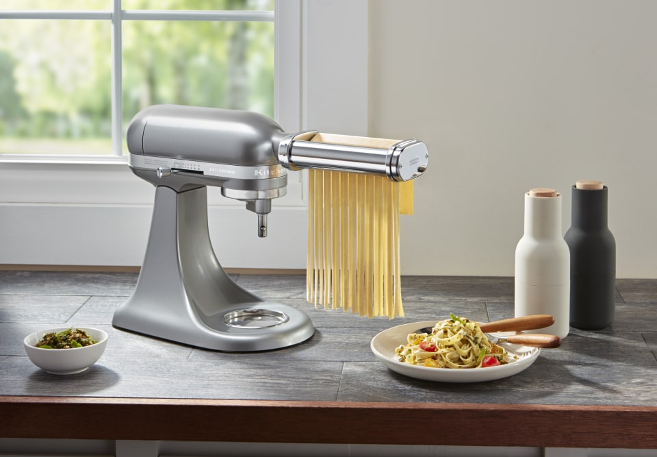  Pasta Maker Attachment for All Kitchenaid Stand Mixers,Noodle Ravioli  Maker 3 in 1 Pasta Attachments Includes Dough Roller,Spaghetti Fettuccine  Cutter,Cleaning Brush Pasta Machine Accessories for KA : Home & Kitchen
