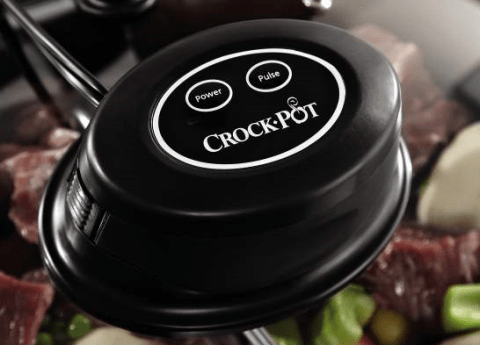 Crock-Pot SCCPVC600AS-B 6-Quart Digital Slow Cooker with iStir Stirring  System, Black, 6 Qt (Black)- Refurbished 