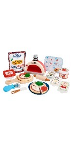 Little Tikes Creative Chefs Pizza Kit with Play Sand, 18+