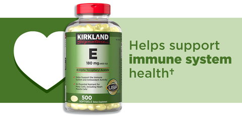 Kirkland Signature Vitamin E Banner