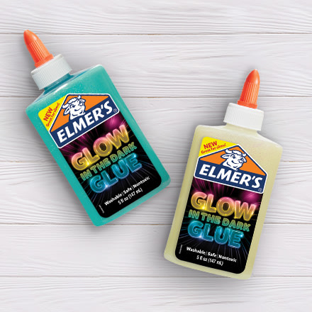 Elmers Brand Mega Slime Kit: Make Glow In The Dark, Color, and Clear Slimes