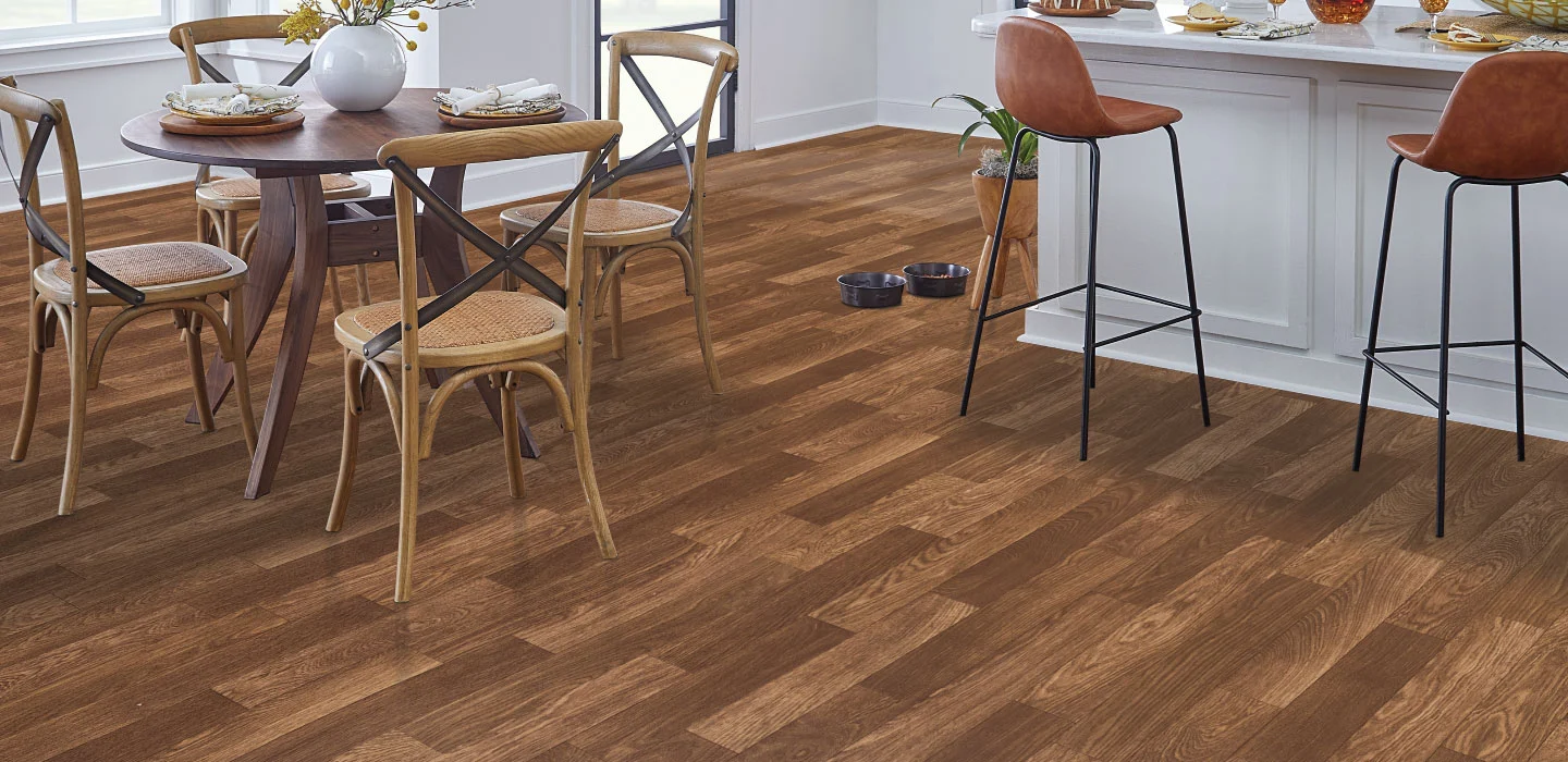 STAINMASTER Saddle Ridge Pine 9.84-mil x 12-ft W Waterproof Cut-to-length Vinyl Sheet Flooring