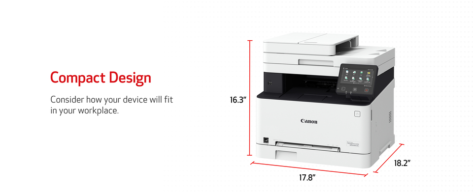 Canon i SENSYS MF655Cdw impresora multifunción láser color WiFi (3 en 1)